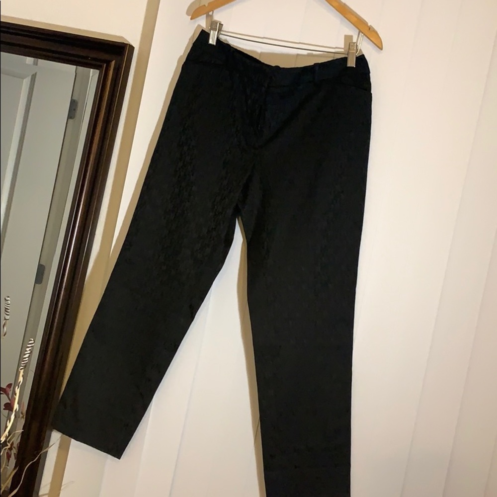 Black ankle pants